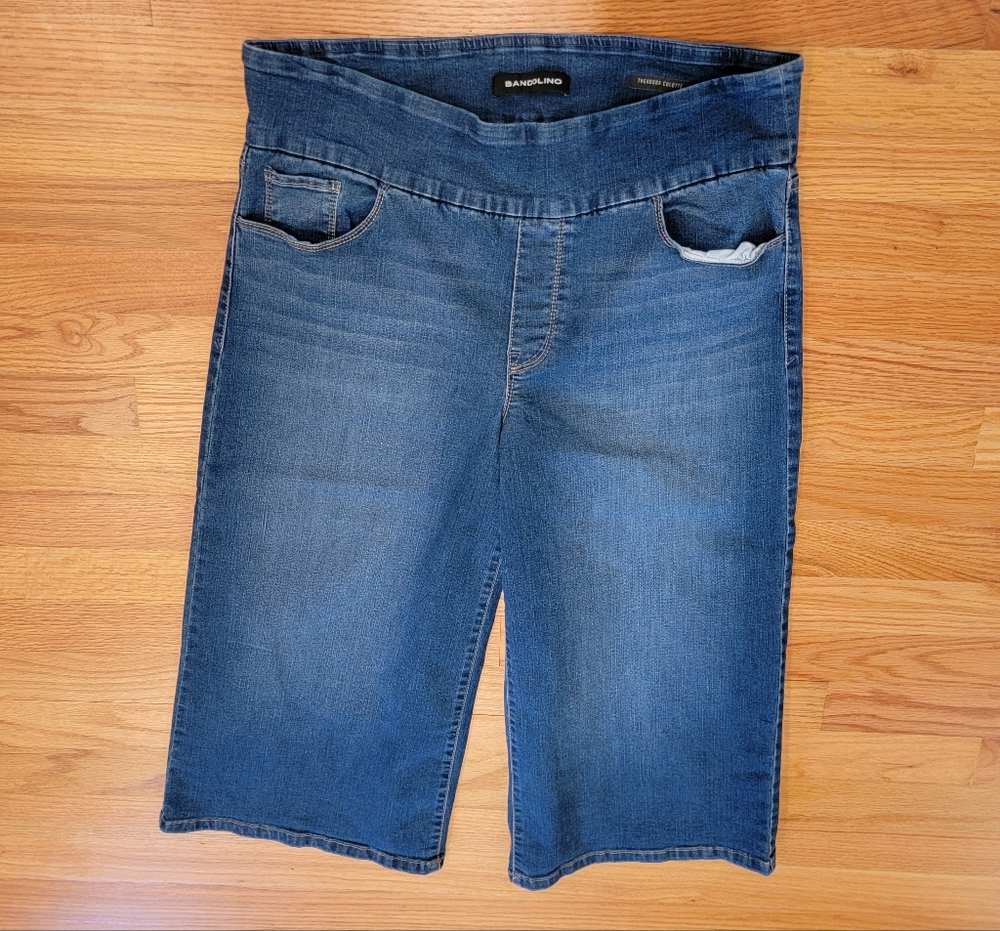 Bandolino Theadora Culotte Stretch‎ Capris Gauchos Size 14